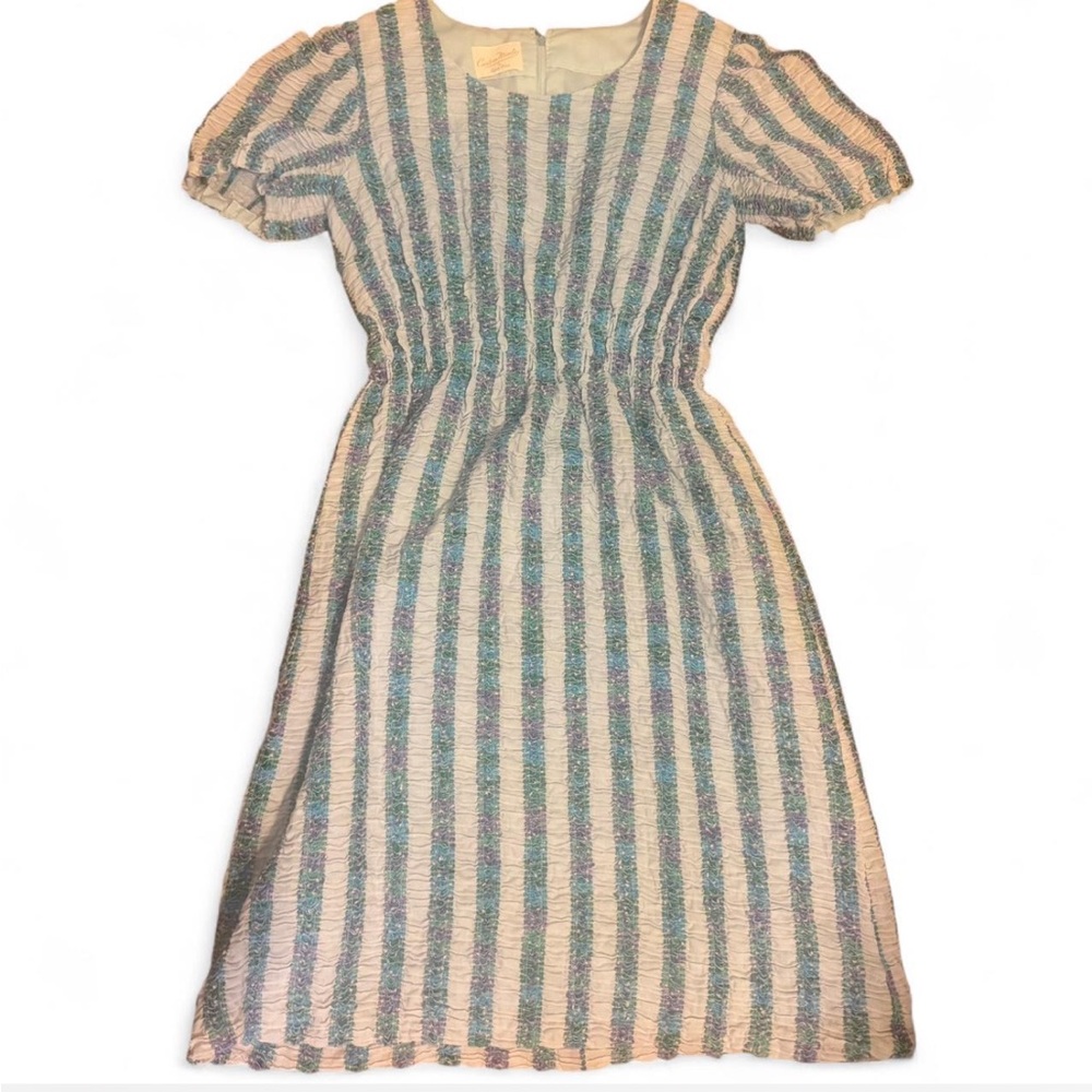 70s embroidery dress